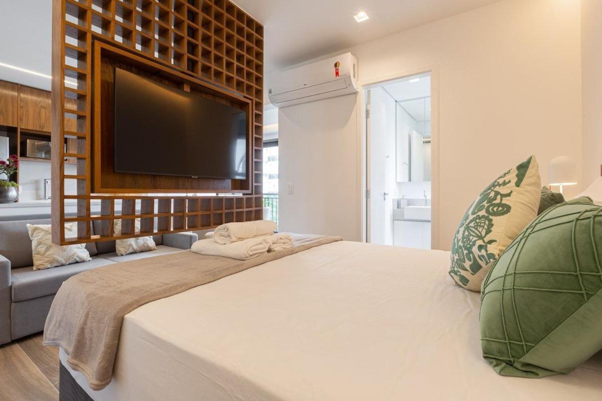 Апартаменты Easy Star - Luxuoso Studio No Coracao Do Campo Belo - Hc01H Сан-Пауло Экстерьер фото