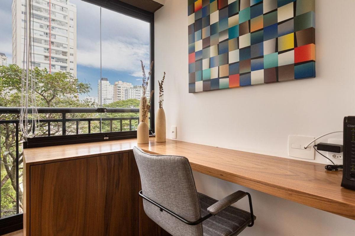 Апартаменты Easy Star - Luxuoso Studio No Coracao Do Campo Belo - Hc01H Сан-Пауло Экстерьер фото